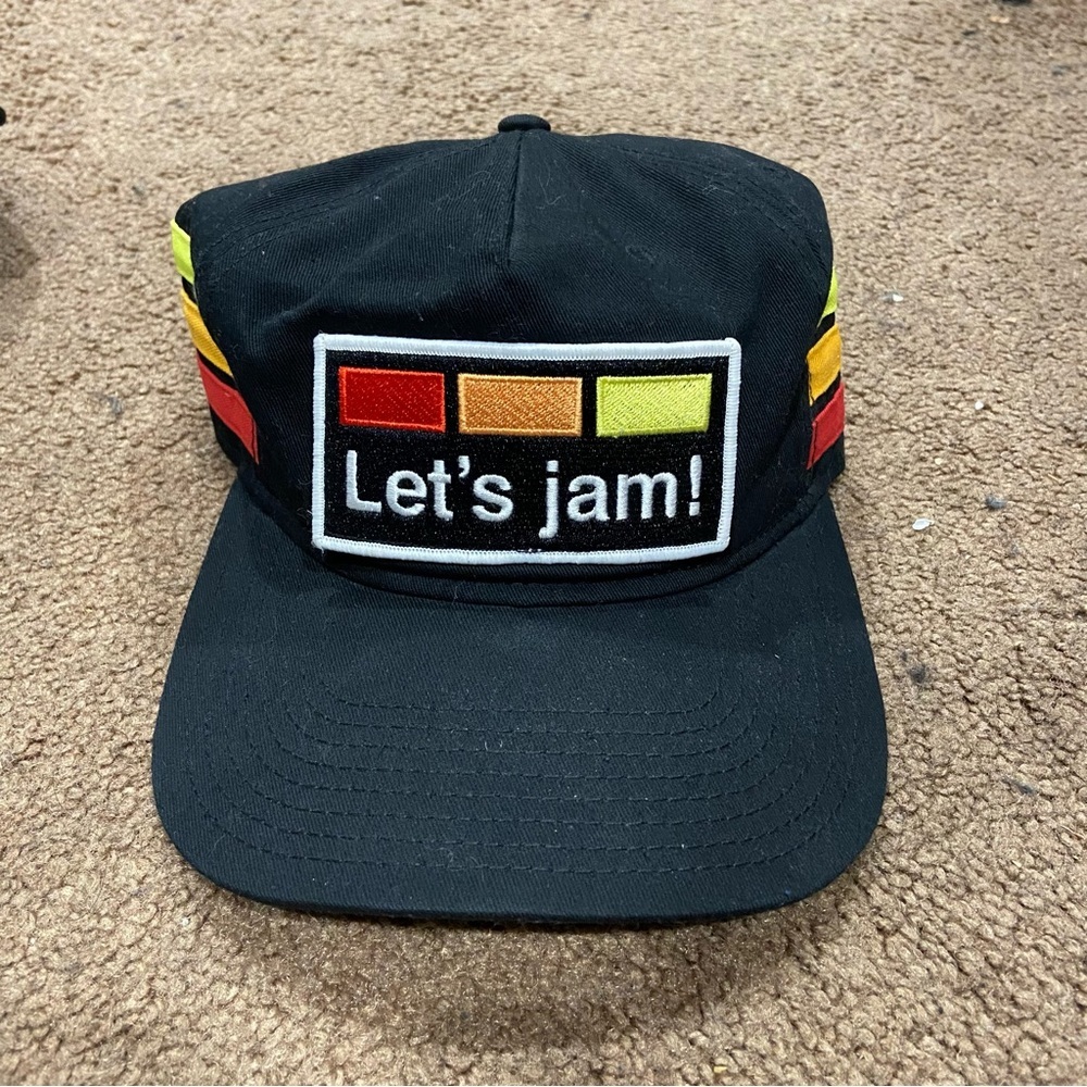 Cowboy Bepop 321 Let’s Jam SnapBack Hat Black